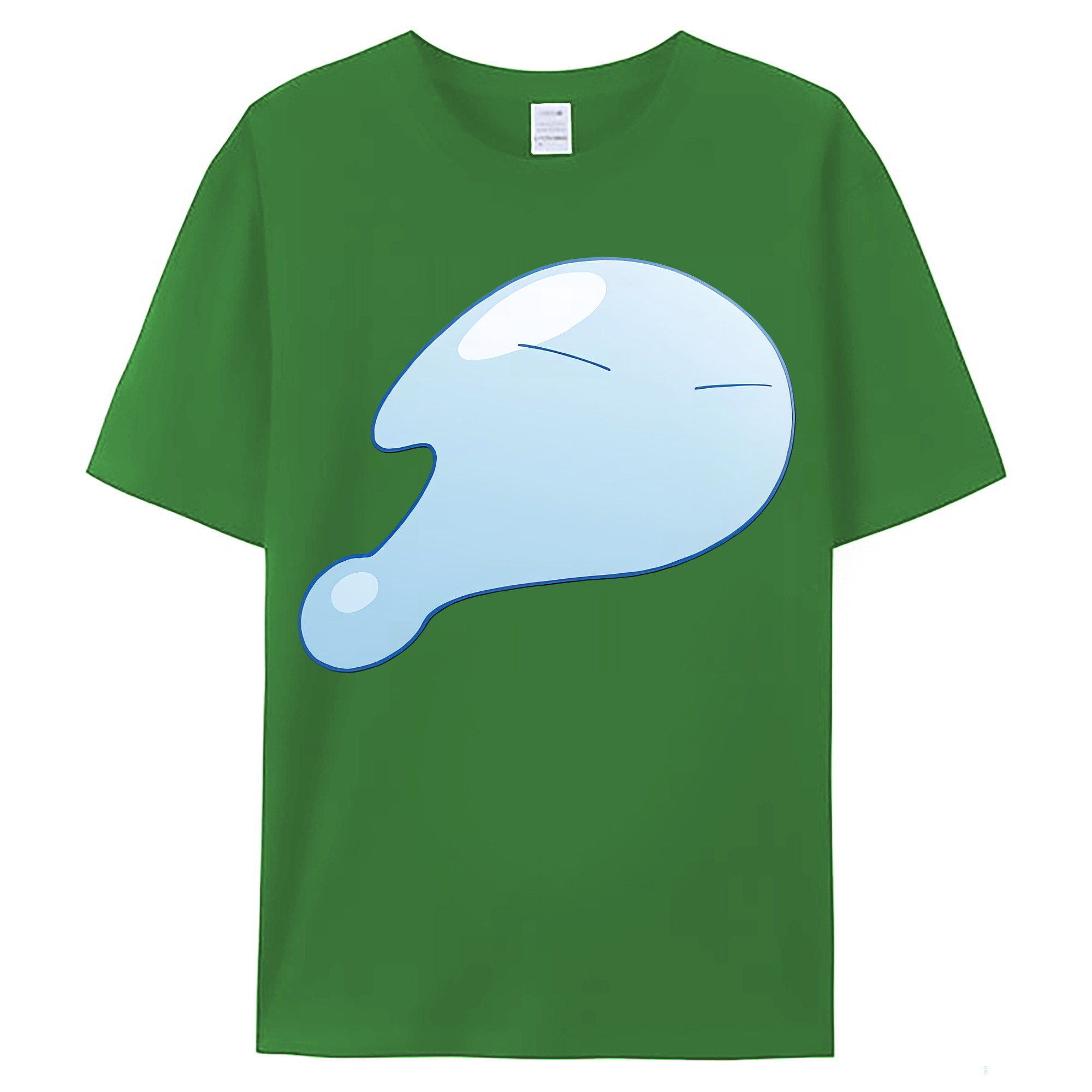 （画像用） 転スラ Regarding Reincarnated to Slime レディースカジュアルプリントTシャツ（綿100％）